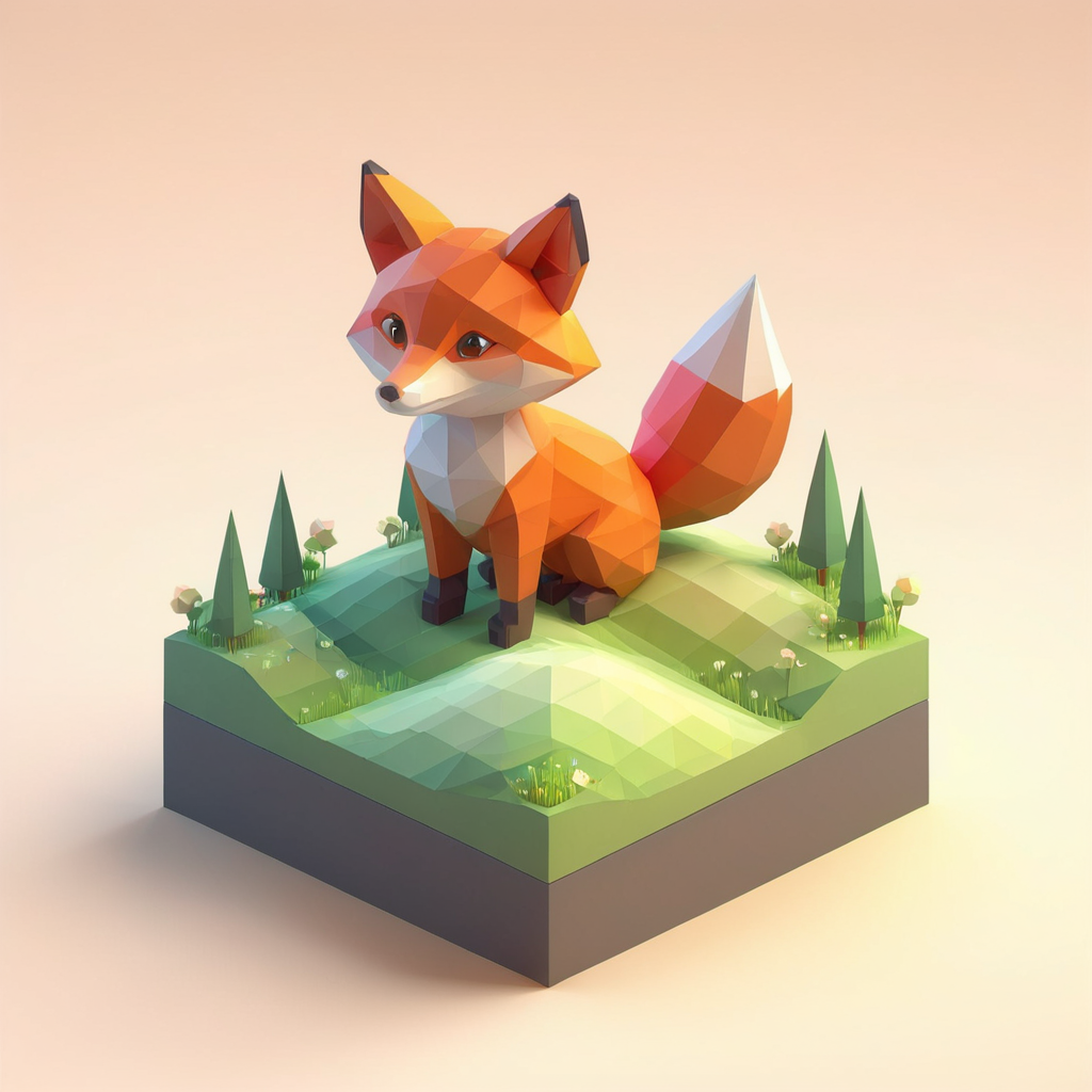 low poly