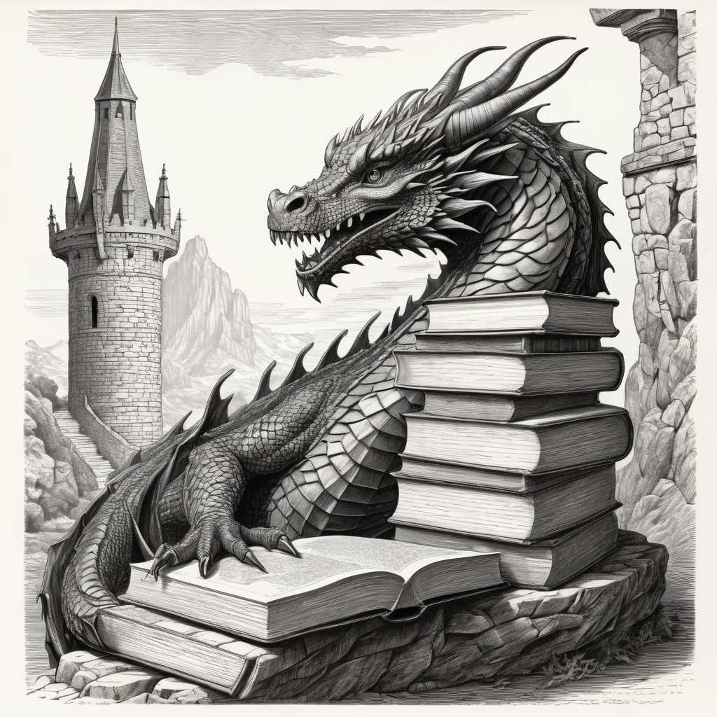 crosshatch dragon