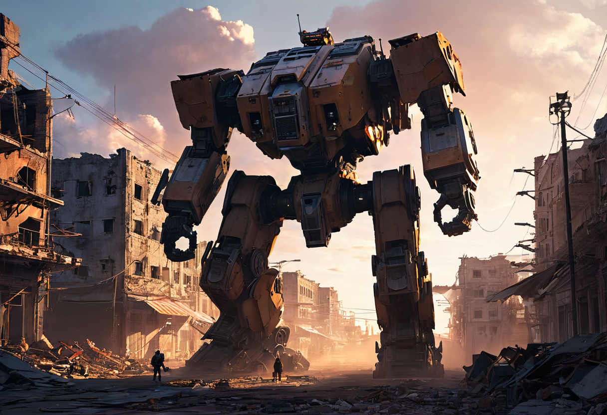 scifi mech